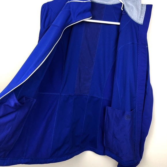 Lululemon | Run Stay On Course Jacket Pigment Blue - Picture 13 of 16